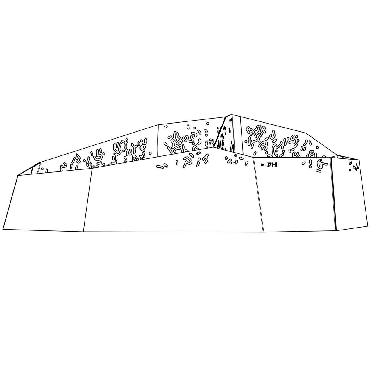 GRID 4 - Odlingsram i Cortenstål